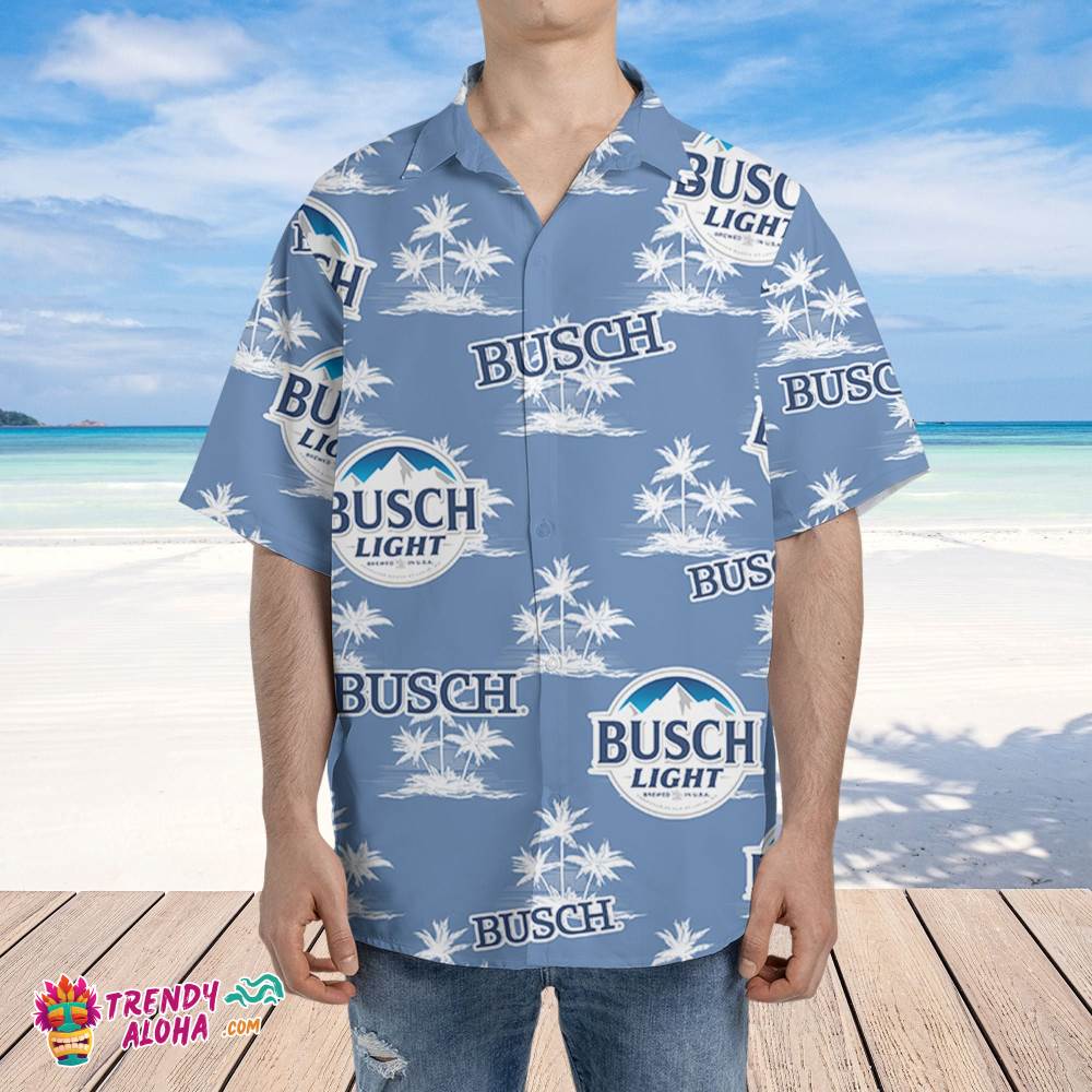 Busch Light Hawaiian Shirt Amazon Trendy Aloha