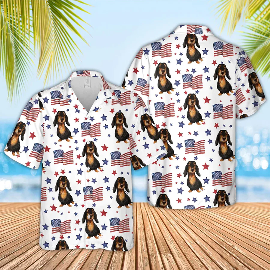 Dog Hawaiian Shirts Trendy Aloha