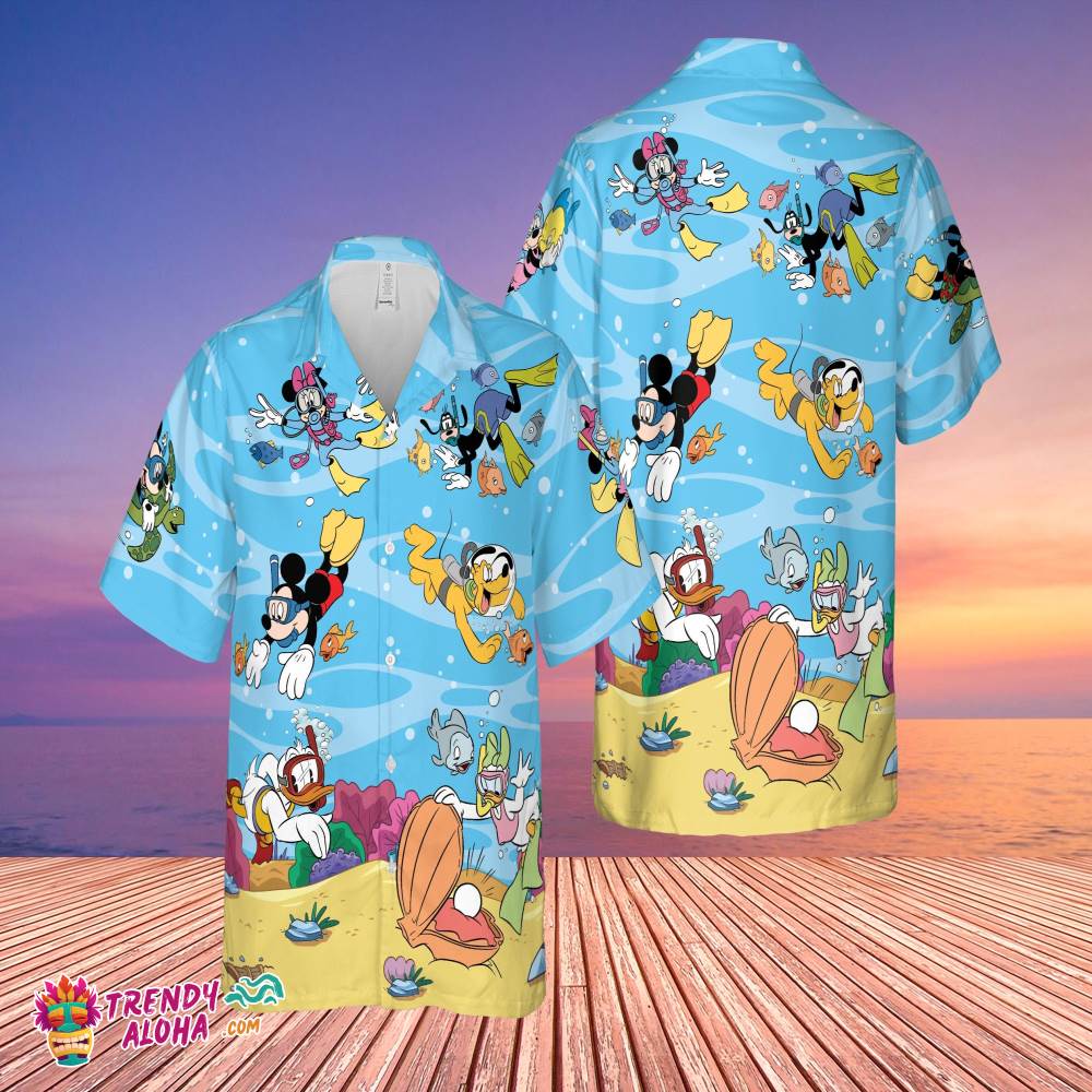 Minnie Mouse Hawaiian Shirt Trendy Aloha