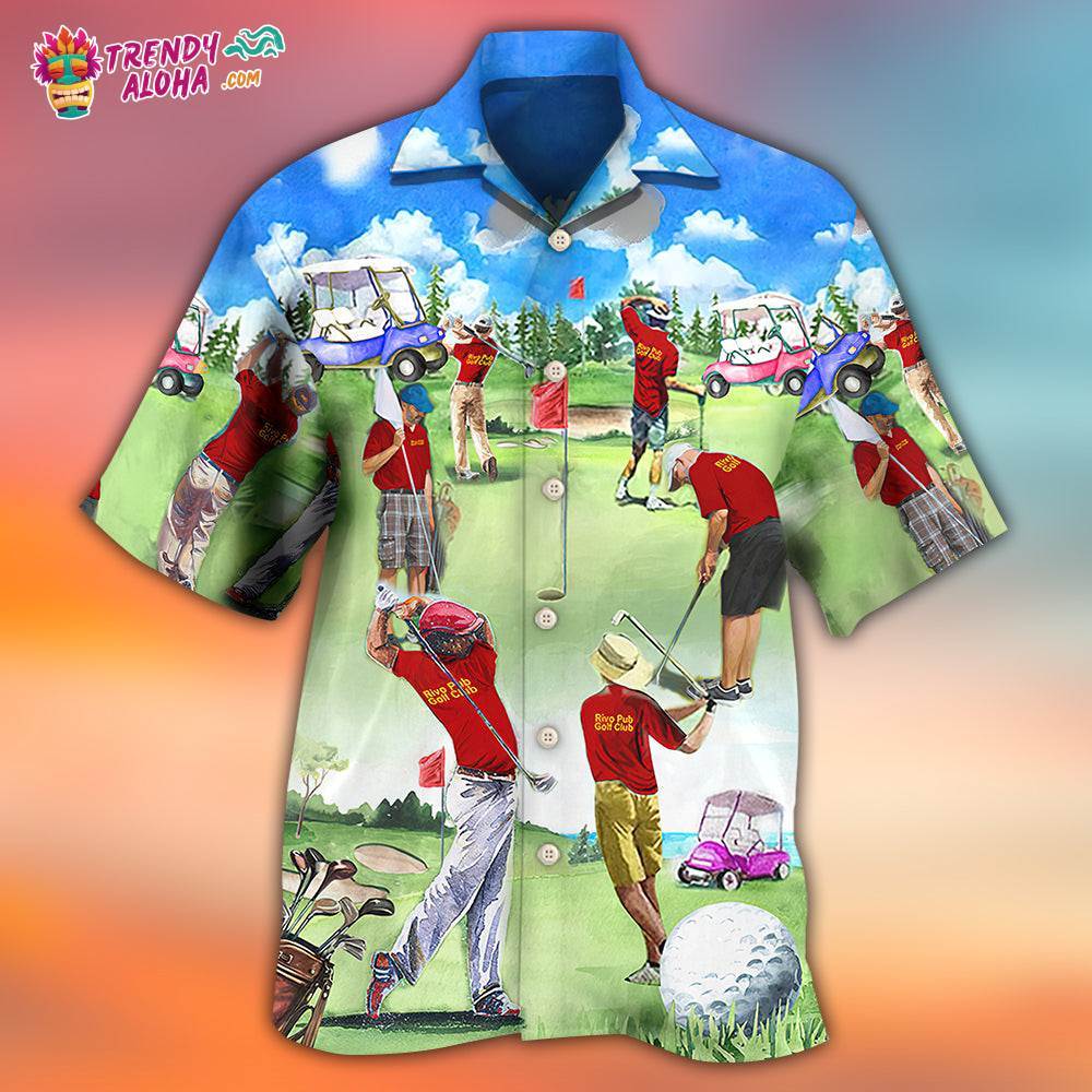 Golf People Are Playing Golf Hawaiian Shirt Trendy Aloha Trendy Aloha