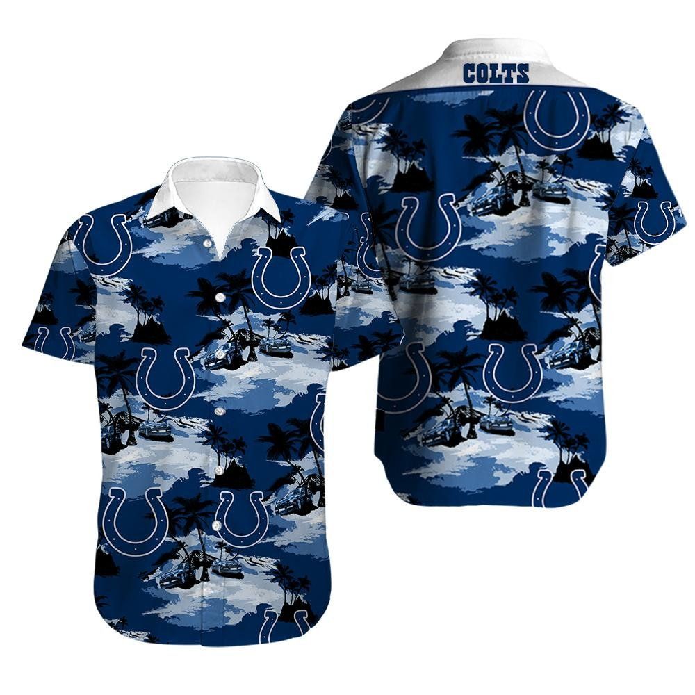 Indianapolis Colts Limited Edition Hawaiian Shirt Trendy Aloha Design